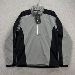 Galvin Green Jacket Mens Medium Gray Black Lawrence Golf Active Interface1 New